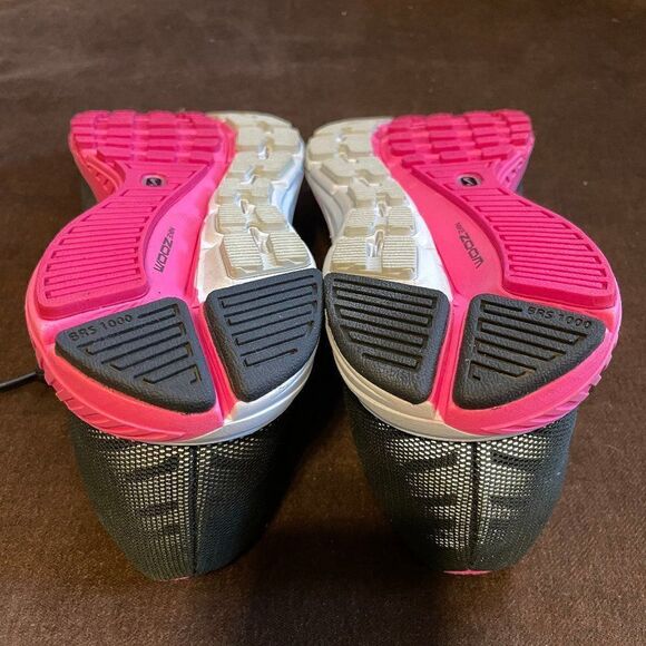 New Nike Air Zoom Structure +17 Running Shoes Black Pink Womens 7.5 US 38.5 EUR - Picture 6 of 7